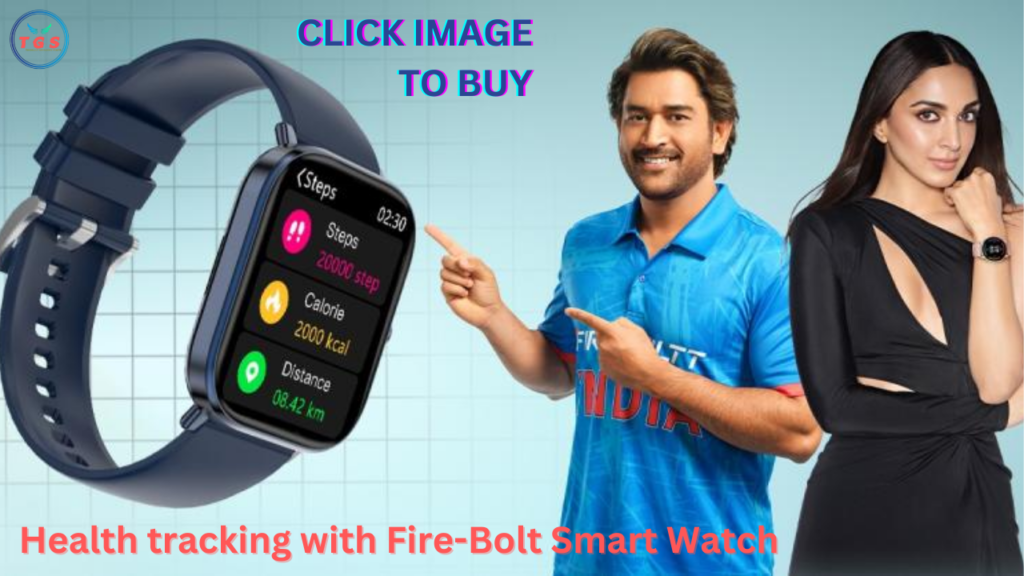 Firebolt Smart Watch, Sleep tracking, Heart rate monitor 