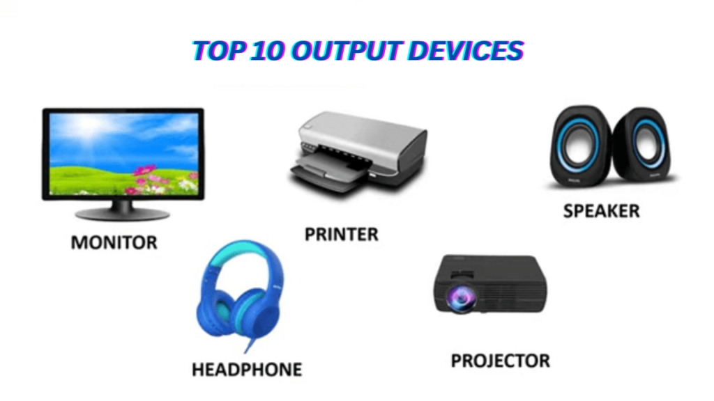 Output devices, Wireless mouse, Projector