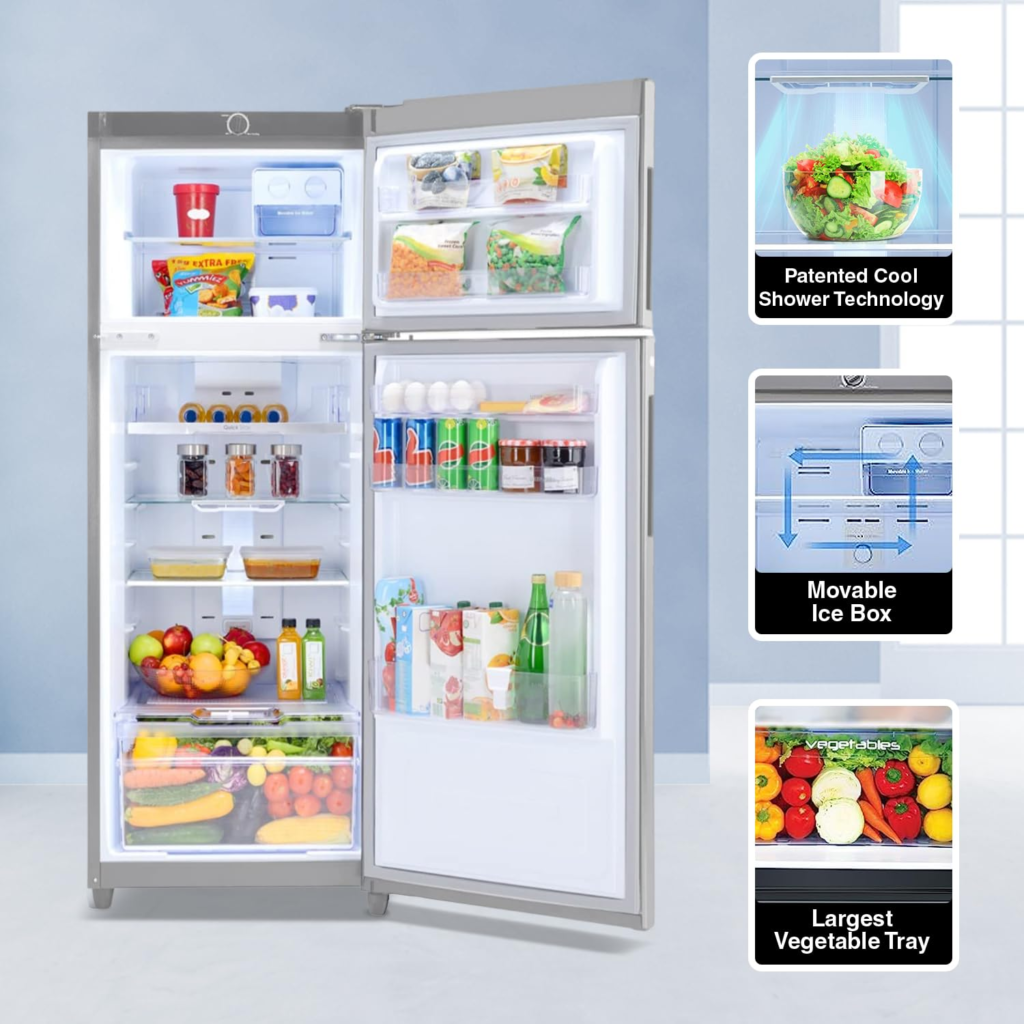 Double door fridge