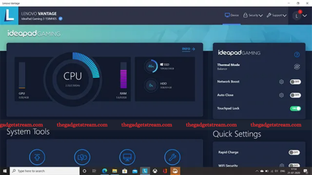 Review On Lenovo IdeaPad Gaming 3