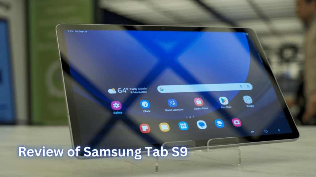 Review of Samsung Tab S9